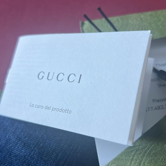 Gucci Marmont 2015 Re-Edition Wide Black Belt, Antique Brass GG. Size 90. - Picture 12 of 14